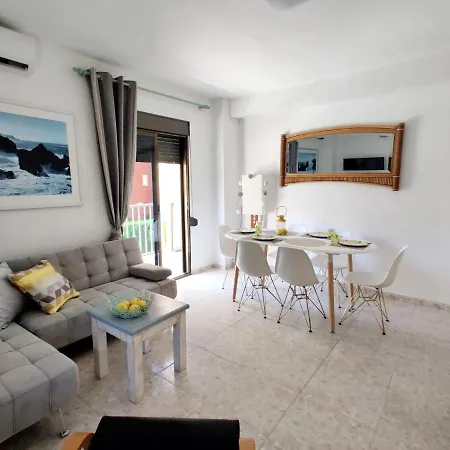 100 M De 3 -4 Personas Parking Ascensor Appartamento Playa de Gandia
